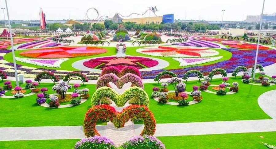 باغ میراکل دبی (Dubai Miracle Garden)