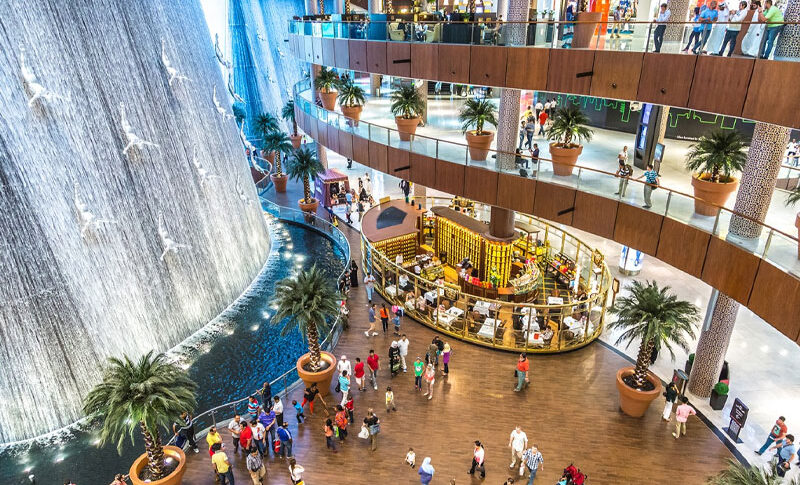 دبی مال (Dubai Mall) جزو مکان های دیدنی رایگان دبی 