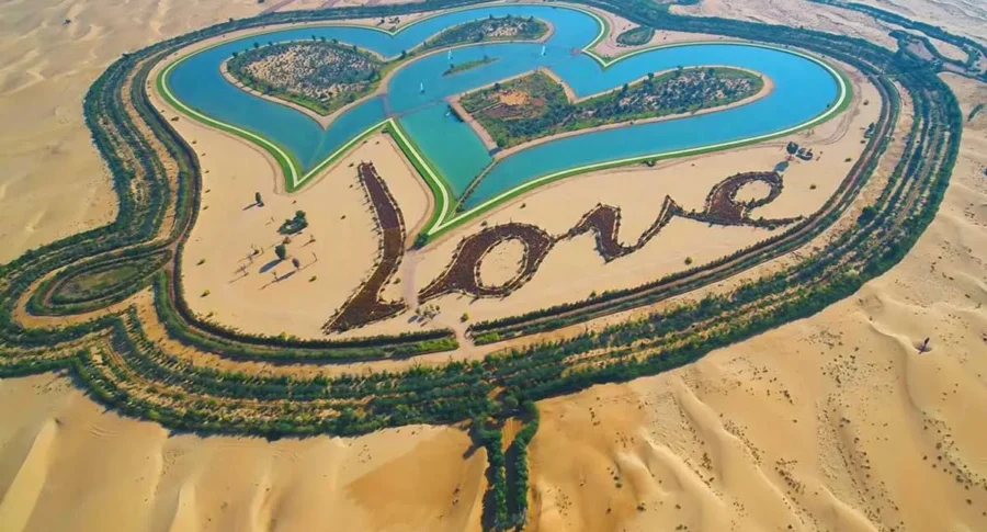 دریاچه عشق دبی (Lake of Love Dubai)